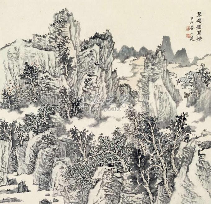 国画家潘一见字画之家