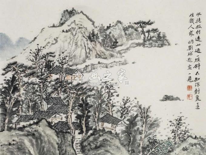 国画家潘一见字画之家