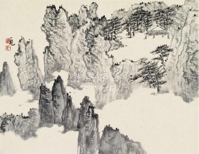 国画家潘一见字画之家