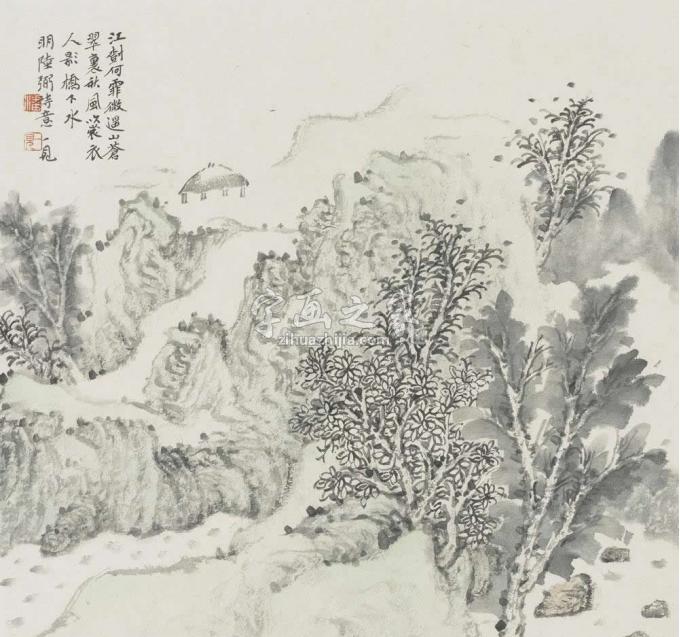 国画家潘一见字画之家