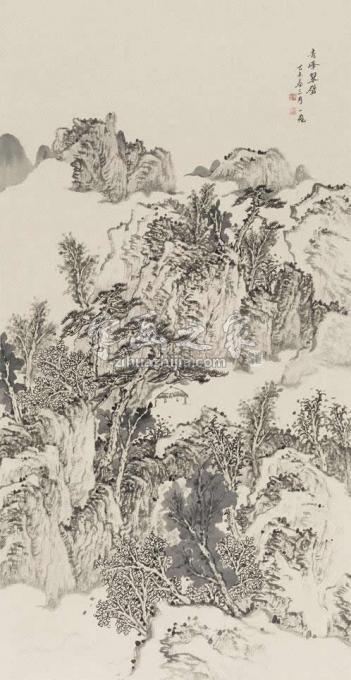国画家潘一见字画之家