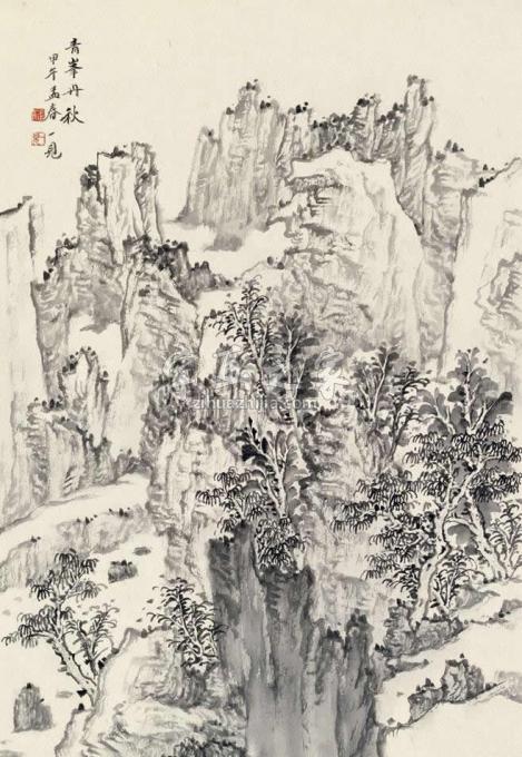 国画家潘一见字画之家