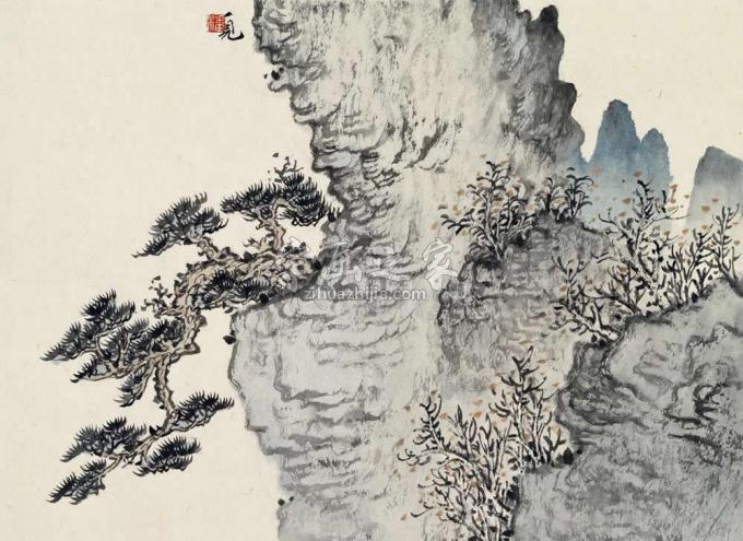 国画家潘一见字画之家