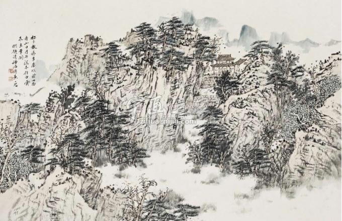 国画家潘一见字画之家