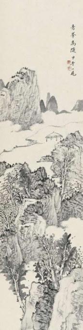 国画家潘一见字画之家