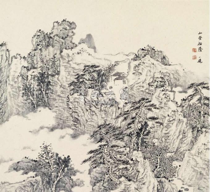 国画家潘一见字画之家