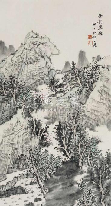 国画家潘一见字画之家