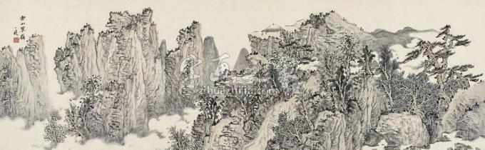国画家潘一见字画之家