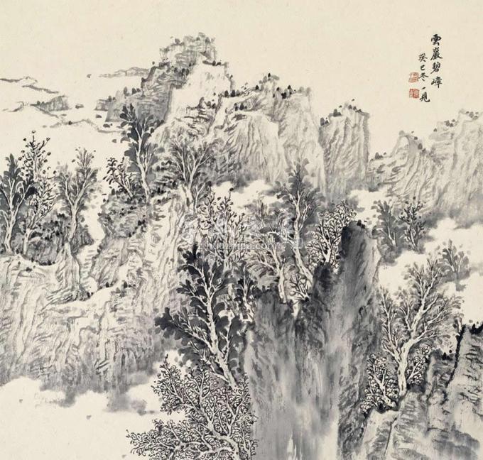 国画家潘一见字画之家
