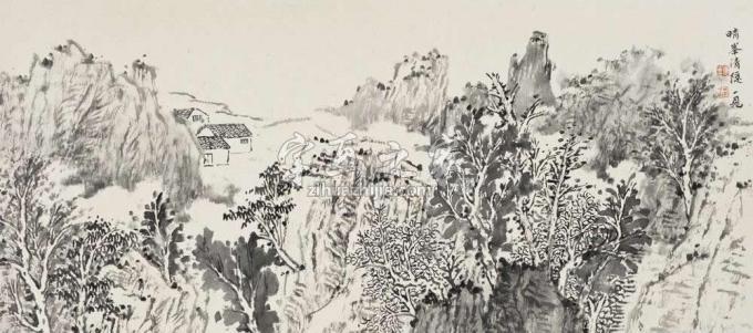 国画家潘一见字画之家