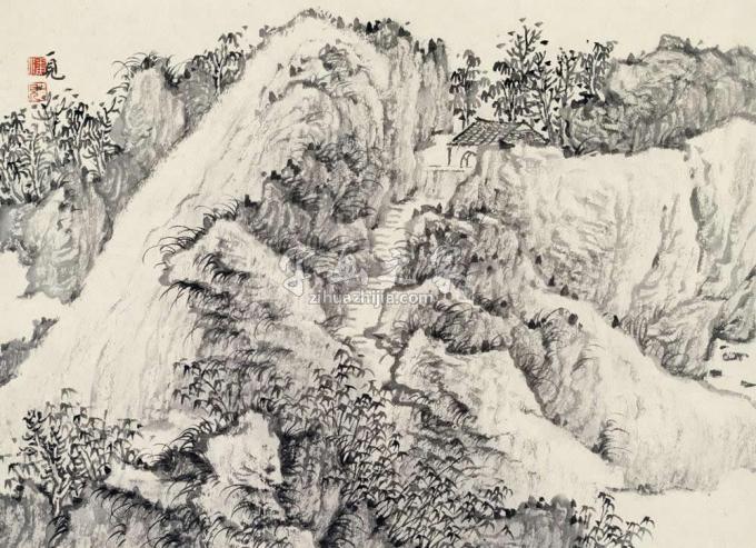国画家潘一见字画之家