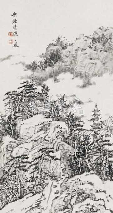 国画家潘一见字画之家