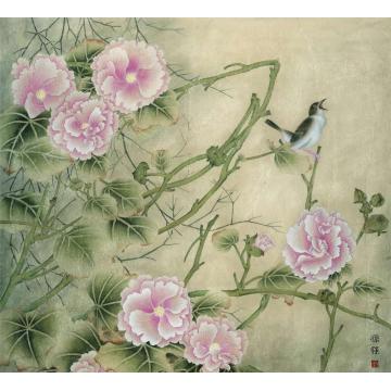 孙强国画花鸟春泽字画之家