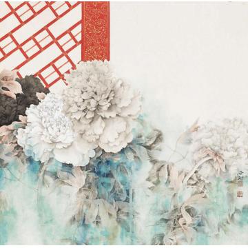 董津金国画花鸟睡浅梦初成字画之家