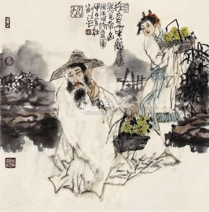 国画家刘江字画之家