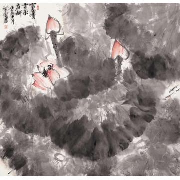 荣宏君国画花鸟云在青霄水在瓶字画之家