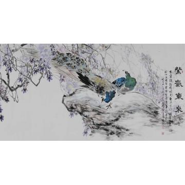 王福林国画花鸟作品04字画之家