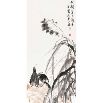 王福林国画花鸟秋韵字画之家