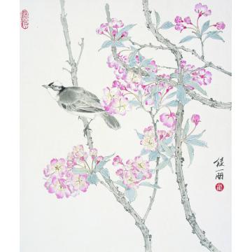 崔佳丽国画花鸟花鸟字画之家