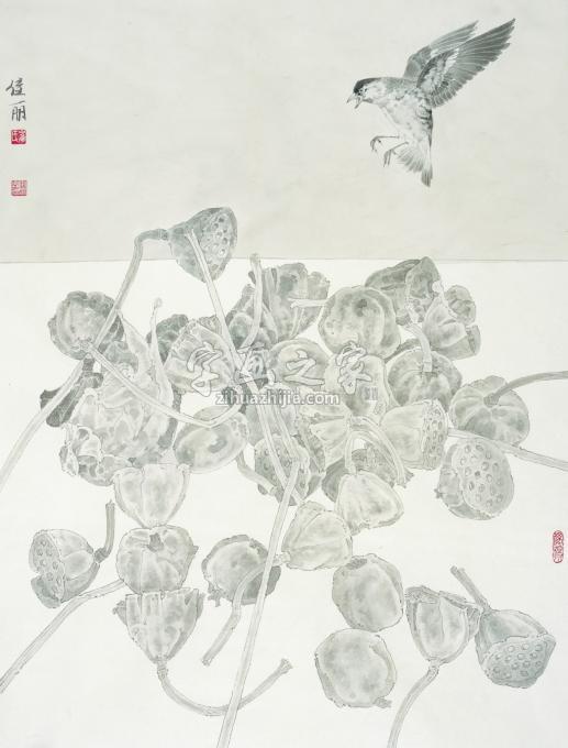 国画家崔佳丽字画之家