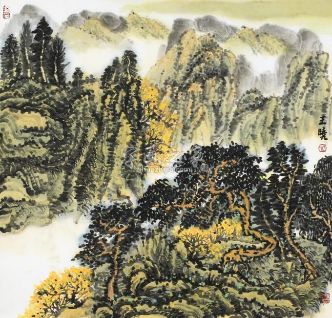 国画家王晓字画之家