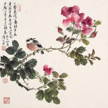 李泽民国画花鸟国画作品10字画之家