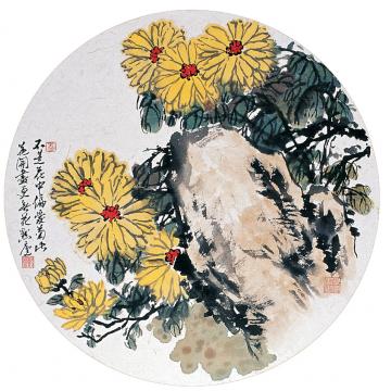 李泽民国画花鸟47金风佳色字画之家