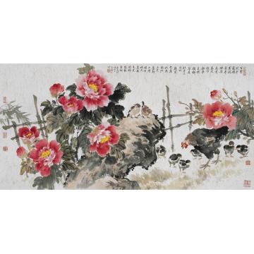 李泽民国画花鸟34富贵大吉字画之家