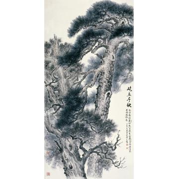 李泽民国画花鸟06屹立千秋字画之家