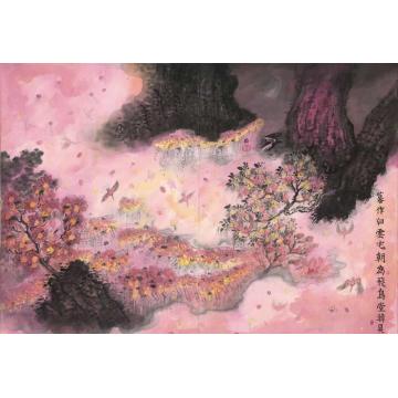 韩昊国画山水2016年新作018字画之家