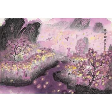 韩昊国画山水2016年新作020字画之家