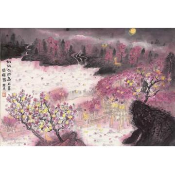 韩昊国画山水2016年新作022字画之家