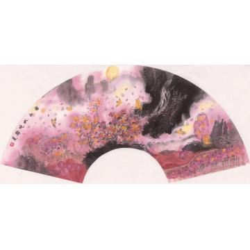 韩昊国画山水桃源仙梦011字画之家