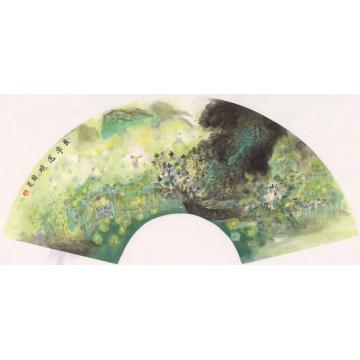 韩昊国画山水桃源仙梦012字画之家