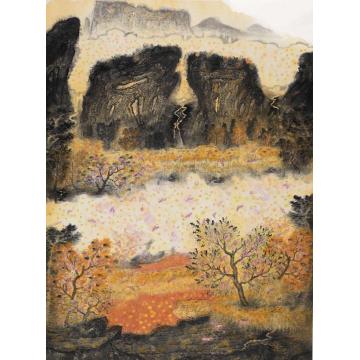 韩昊国画山水作品047字画之家