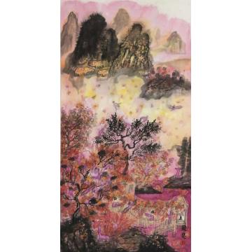 韩昊国画山水作品061字画之家