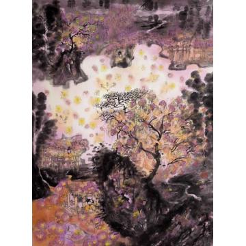 韩昊国画山水作品020字画之家