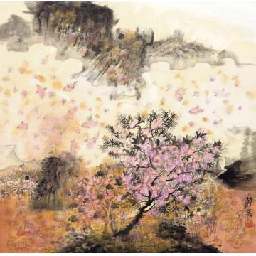 韩昊国画山水作品024字画之家