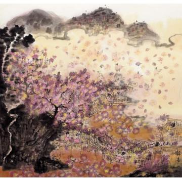 韩昊国画山水作品025字画之家
