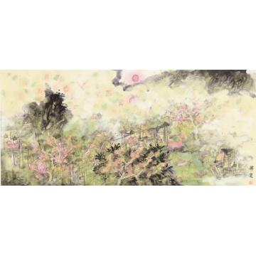 韩昊国画山水作品032字画之家