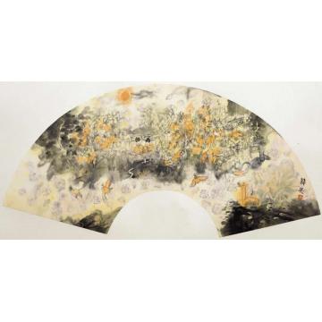 韩昊国画山水作品040字画之家