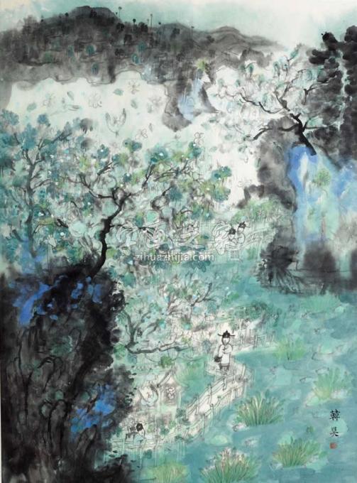 国画家韩昊字画之家