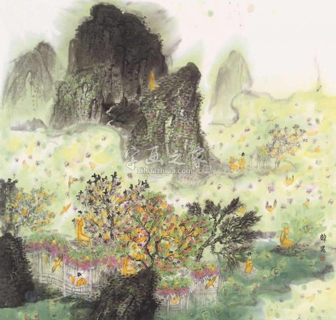 国画家韩昊字画之家