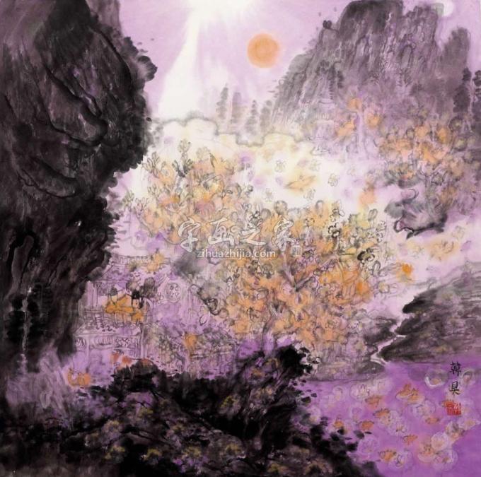 国画家韩昊字画之家