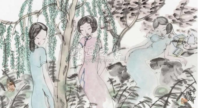 国画家吴扬字画之家