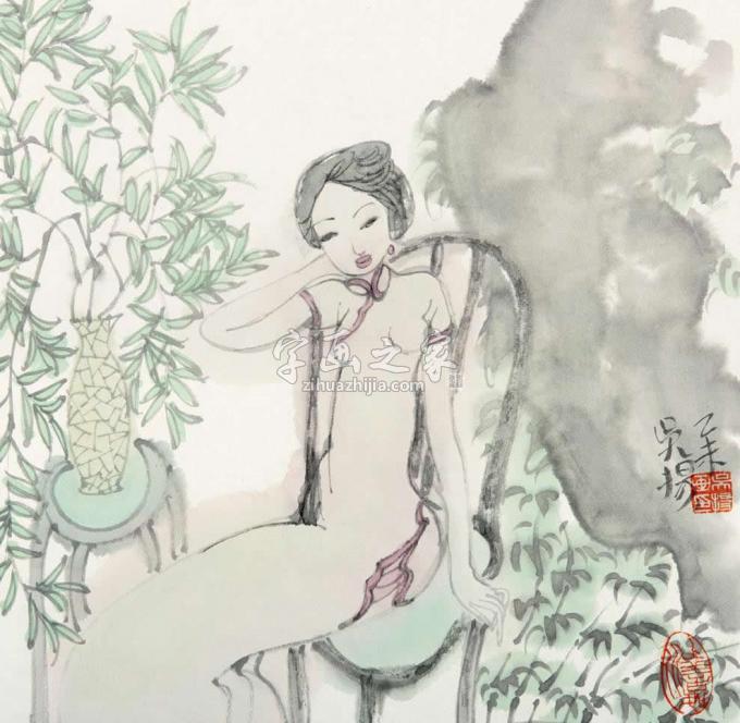 国画家吴扬字画之家