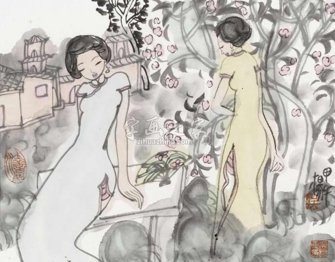 国画家吴扬字画之家