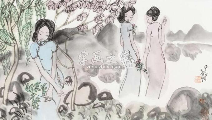 国画家吴扬字画之家