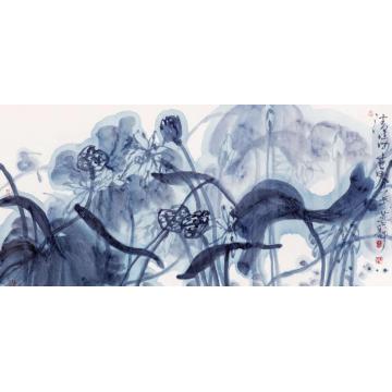 叶菩题国画花鸟清凉世界字画之家