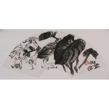 许朝旭国画花鸟扇面字画之家